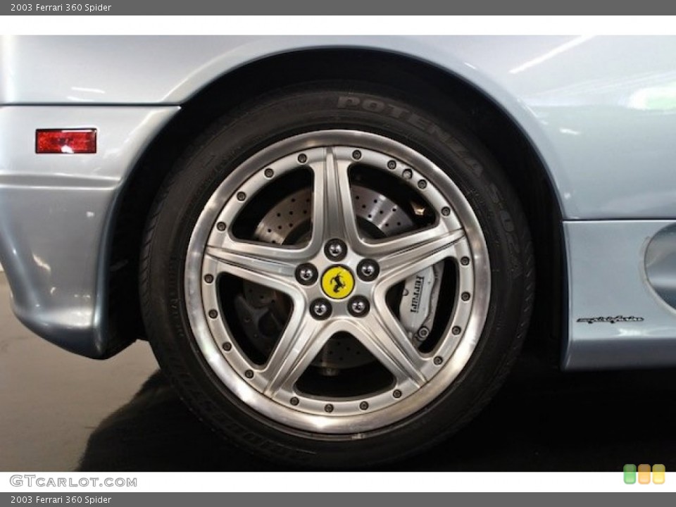 2003 Ferrari 360 Spider Wheel and Tire Photo #81559869