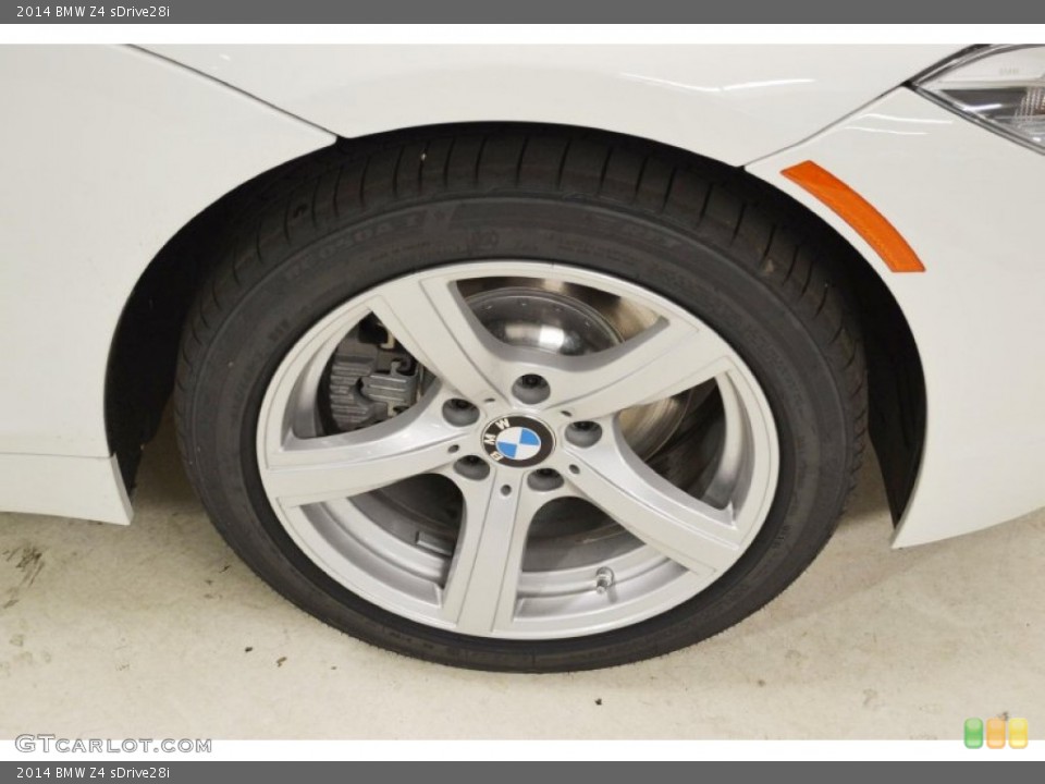 2014 BMW Z4 sDrive28i Wheel and Tire Photo #81561573