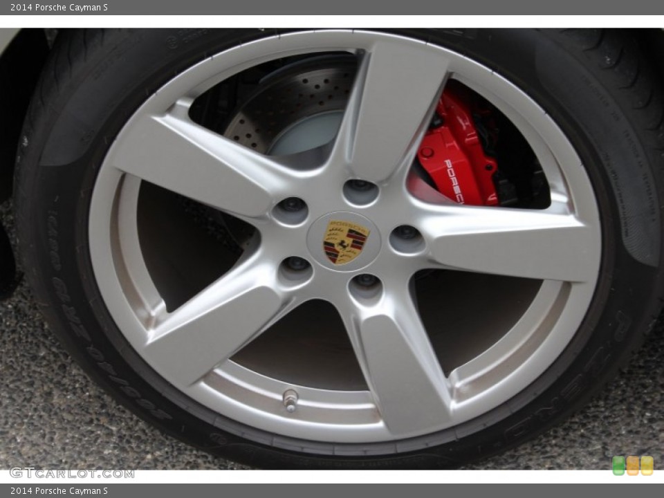 2014 Porsche Cayman S Wheel and Tire Photo #81565715