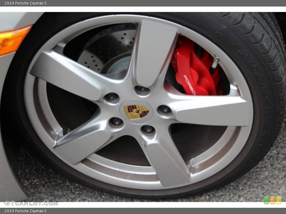2014 Porsche Cayman S Wheel and Tire Photo #81565742