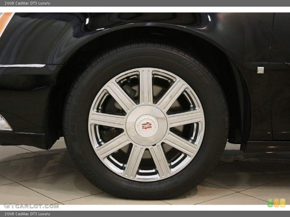 2008 Cadillac DTS Luxury Wheel and Tire Photo #81566121