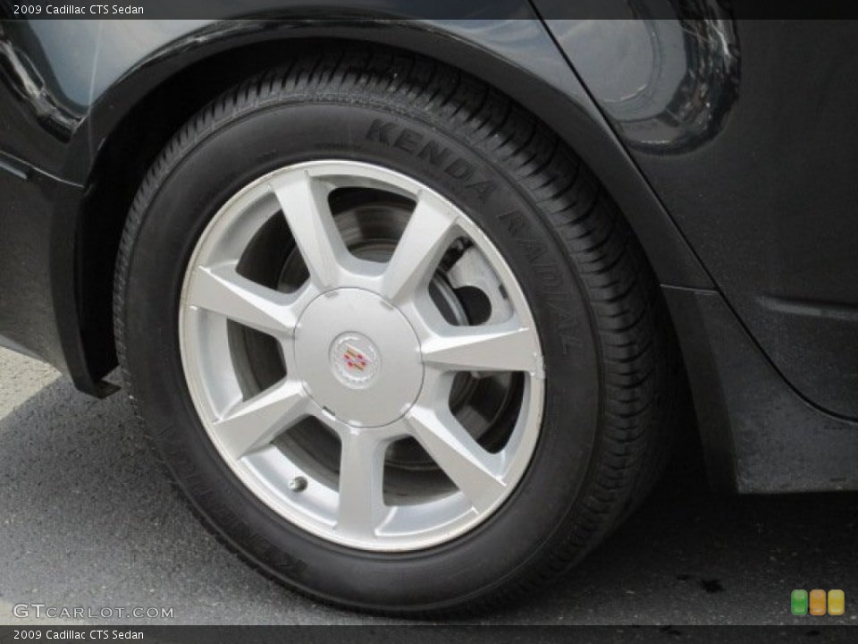 2009 Cadillac CTS Sedan Wheel and Tire Photo #81568710