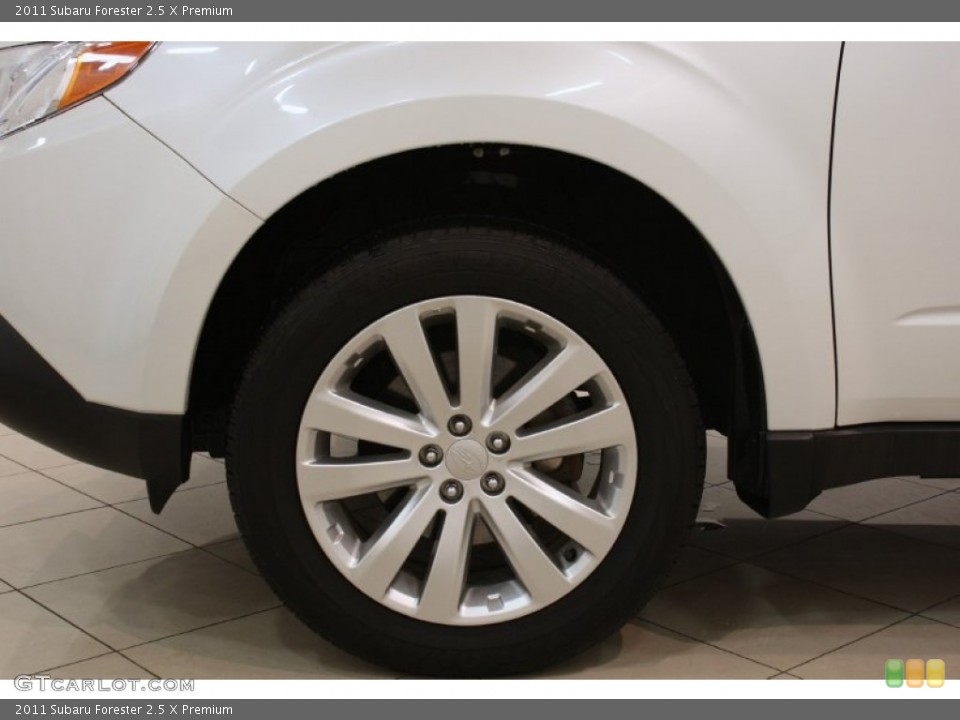 2011 Subaru Forester 2.5 X Premium Wheel and Tire Photo #81570278
