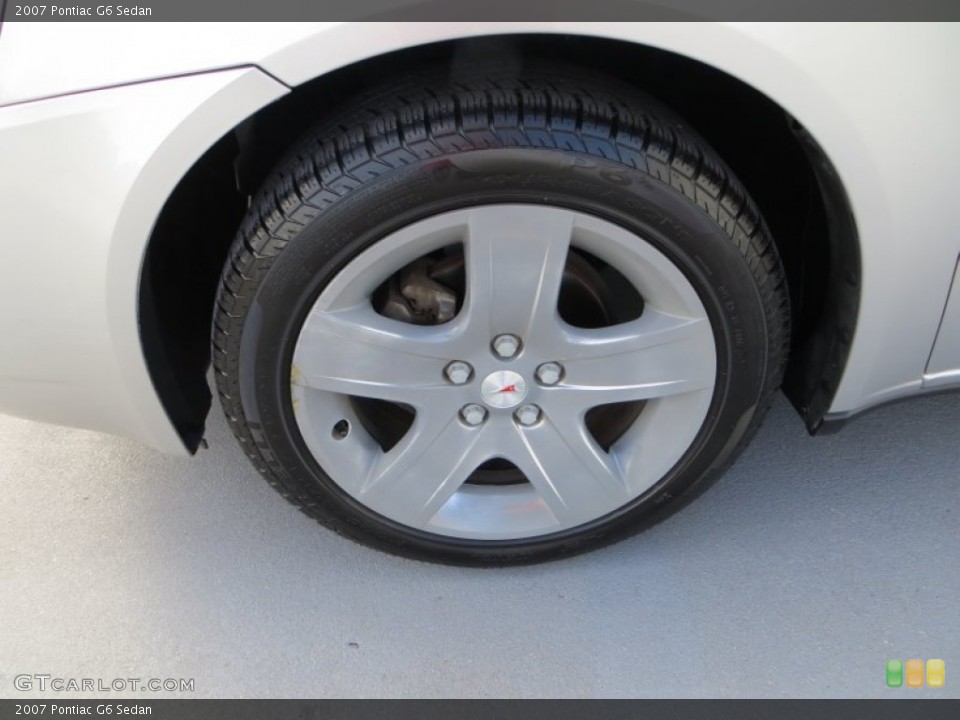 2007 Pontiac G6 Sedan Wheel and Tire Photo #81571832