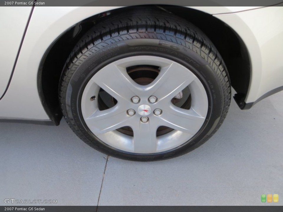 2007 Pontiac G6 Sedan Wheel and Tire Photo #81571857