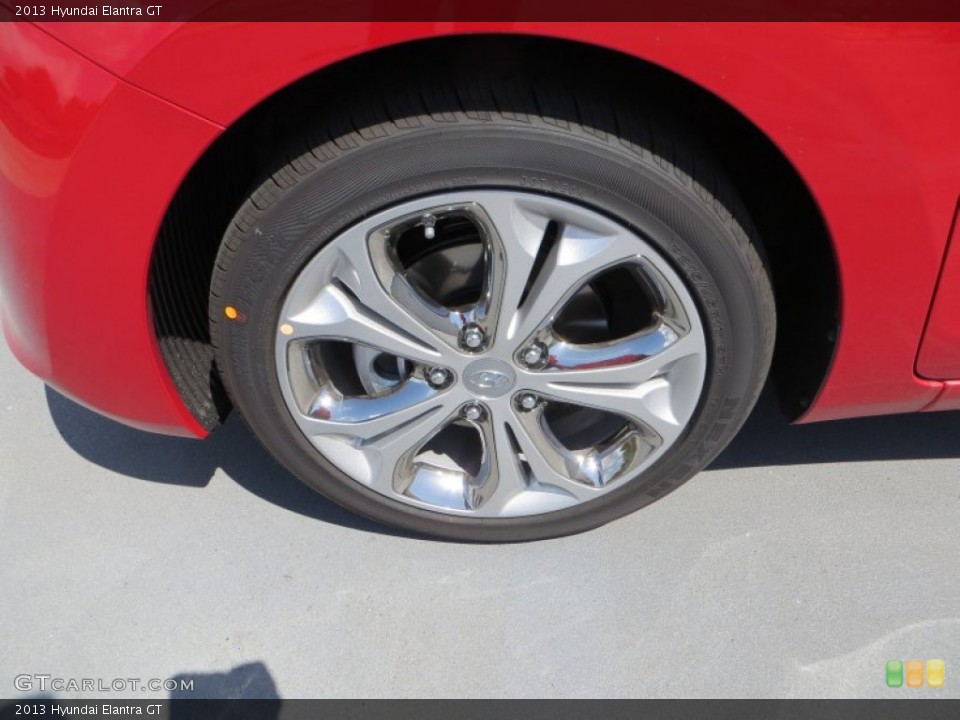 2013 Hyundai Elantra GT Wheel and Tire Photo #81581337