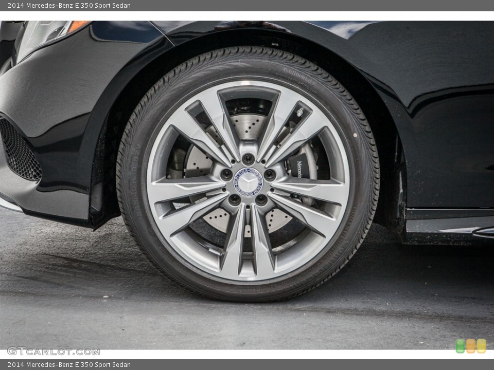 2014 Mercedes-Benz E 350 Sport Sedan Wheel and Tire Photo #81585041