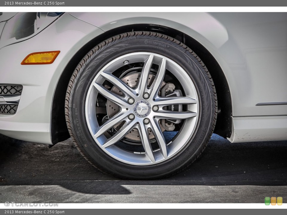 2013 Mercedes-Benz C 250 Sport Wheel and Tire Photo #81586715