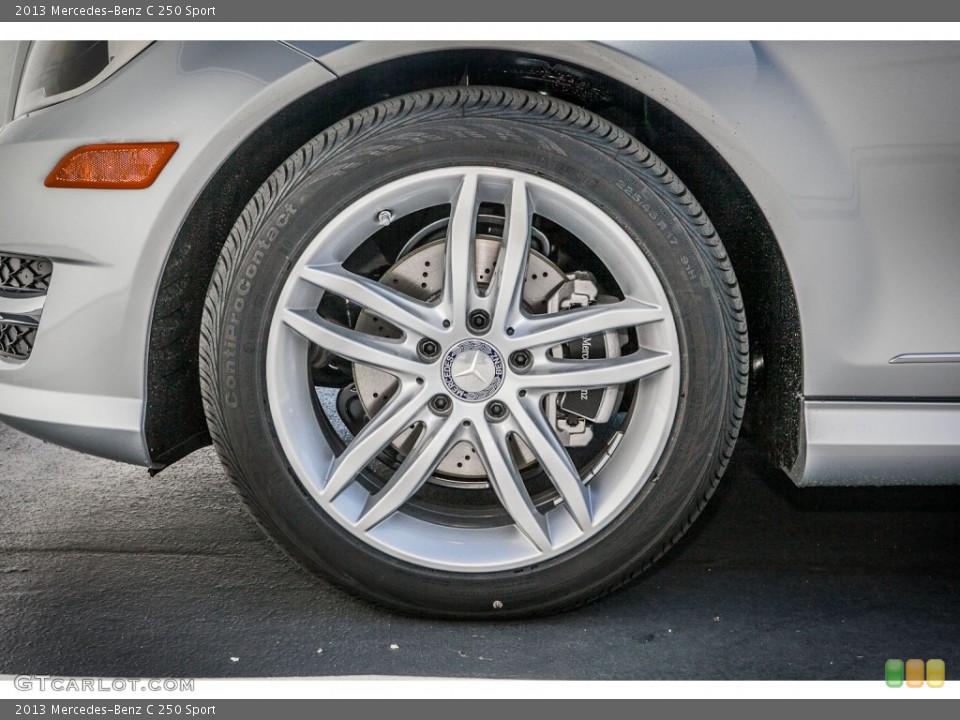2013 Mercedes-Benz C 250 Sport Wheel and Tire Photo #81587523