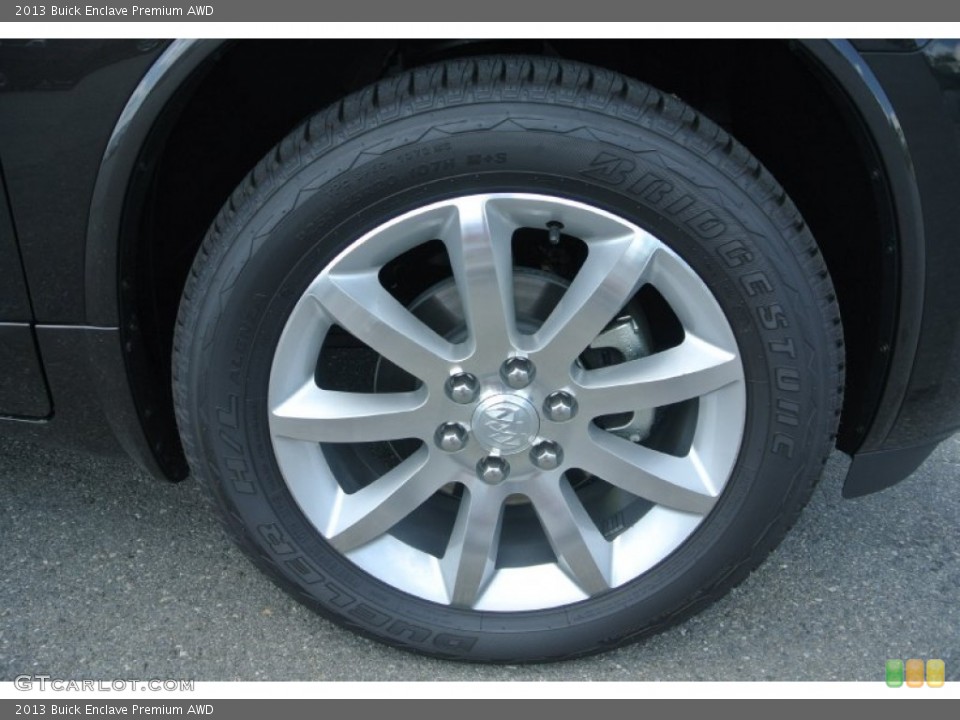 2013 Buick Enclave Premium AWD Wheel and Tire Photo #81588402