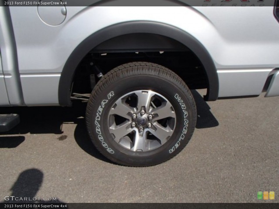 2013 Ford F150 FX4 SuperCrew 4x4 Wheel and Tire Photo #81591077