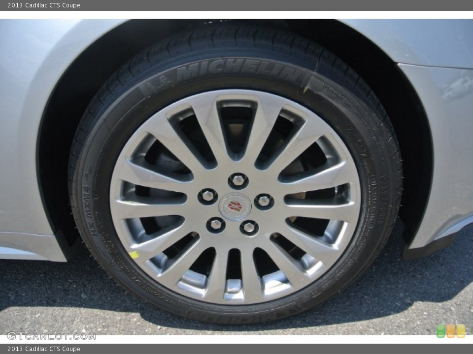 2013 Cadillac CTS Coupe Wheel and Tire Photo #81591525