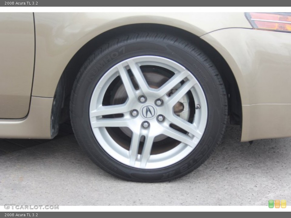 2008 Acura TL 3.2 Wheel and Tire Photo #81592090