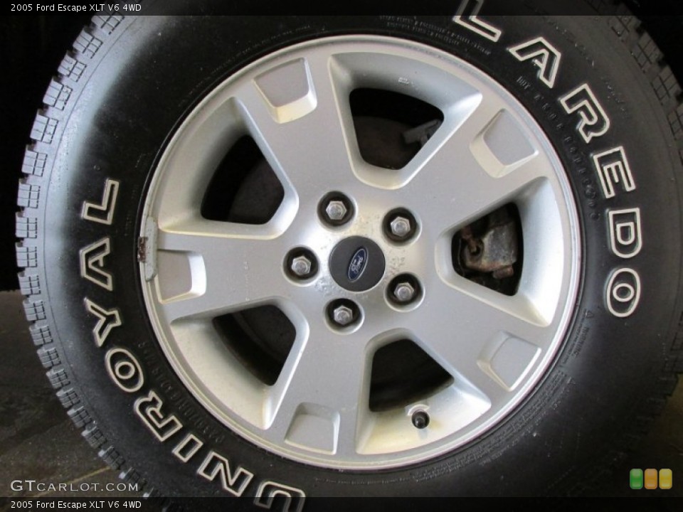 2005 Ford Escape XLT V6 4WD Wheel and Tire Photo #81594142