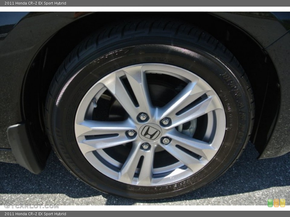 2011 Honda CR-Z EX Sport Hybrid Wheel and Tire Photo #81595959