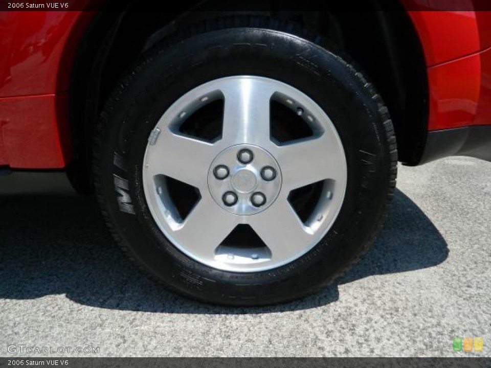 2006 Saturn VUE V6 Wheel and Tire Photo #81599379