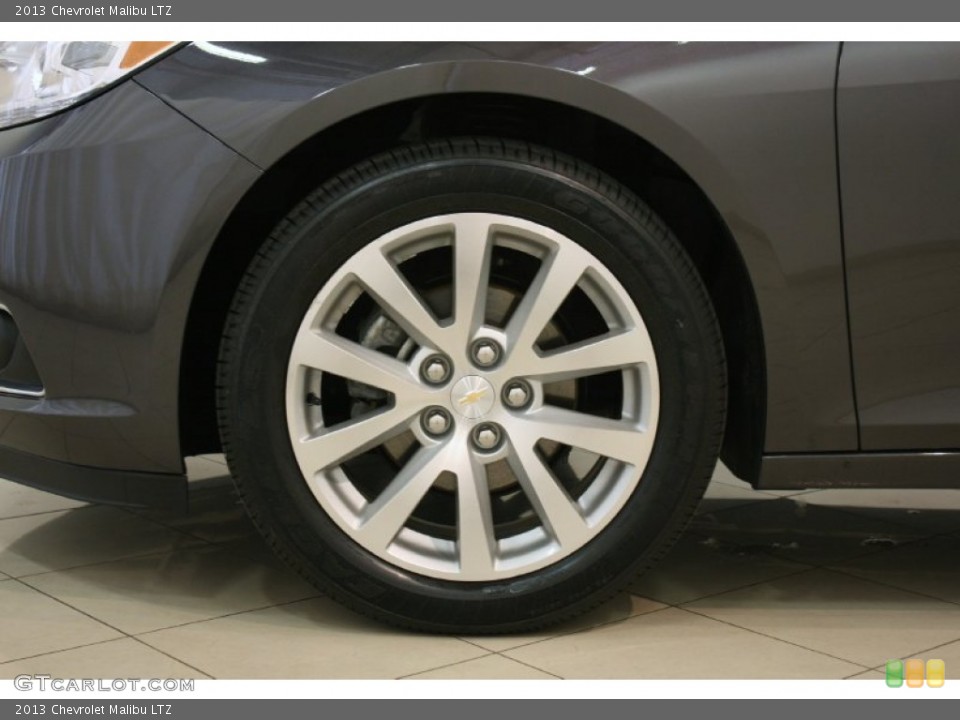 2013 Chevrolet Malibu LTZ Wheel and Tire Photo #81600205