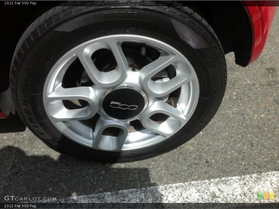 2012 Fiat 500 Pop Wheel and Tire Photo #81602883