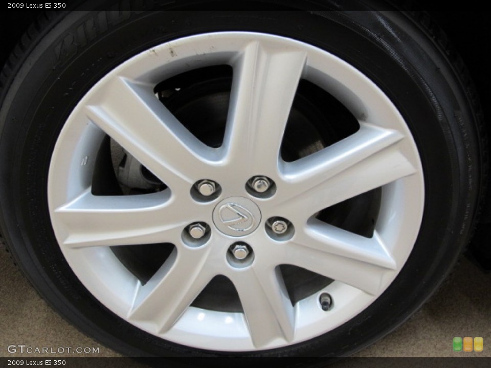 2009 Lexus ES 350 Wheel and Tire Photo #81604188