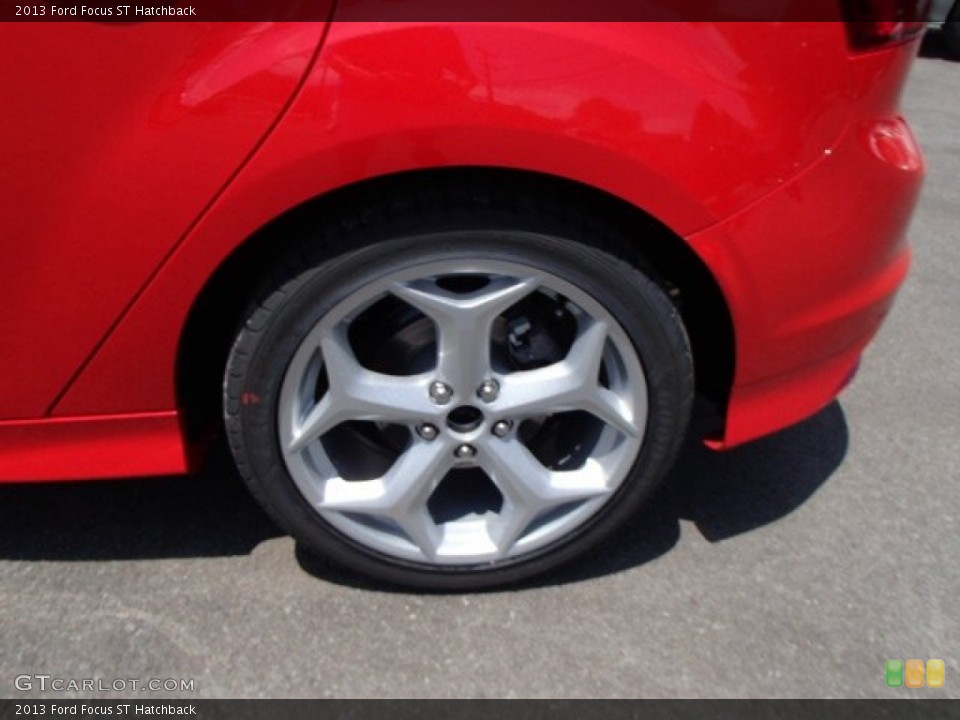 2013 Ford Focus ST Hatchback Wheel and Tire Photo #81613852