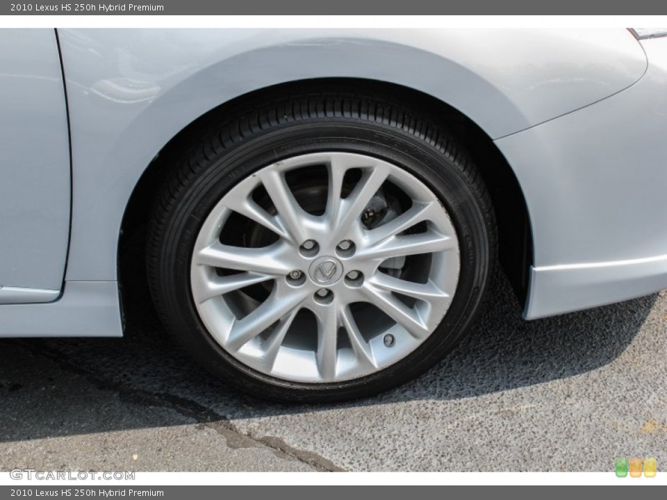 2010 Lexus HS 250h Hybrid Premium Wheel and Tire Photo #81617694