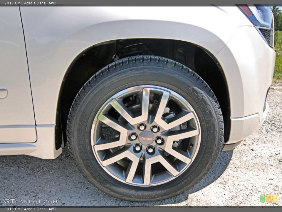 2013 GMC Acadia Denali AWD Wheel and Tire Photo #81619632