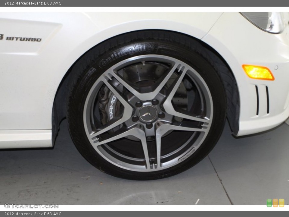 2012 Mercedes-Benz E 63 AMG Wheel and Tire Photo #81620481