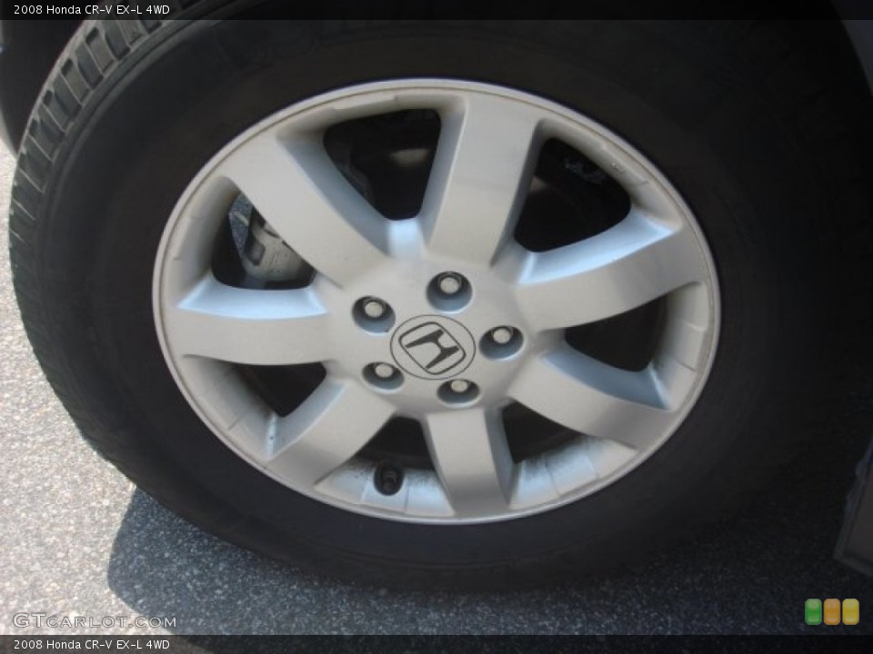 2008 Honda CR-V EX-L 4WD Wheel and Tire Photo #81622536