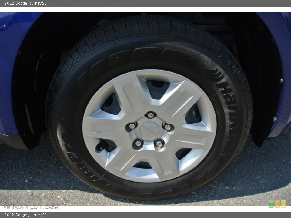 2012 Dodge Journey SE Wheel and Tire Photo #81622605