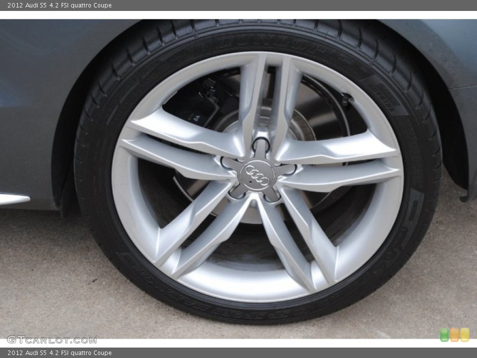 2012 Audi S5 4.2 FSI quattro Coupe Wheel and Tire Photo #81623187