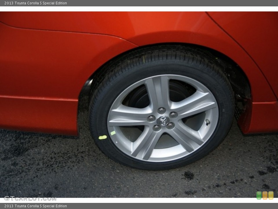 2013 Toyota Corolla S Special Edition Wheel and Tire Photo #81623667