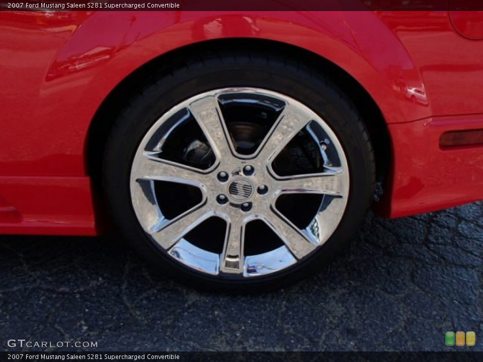 2007 Ford Mustang Saleen S281 Supercharged Convertible Wheel and Tire Photo #81628920