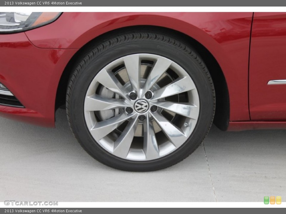 2013 Volkswagen CC VR6 4Motion Executive Wheel and Tire Photo #81630243