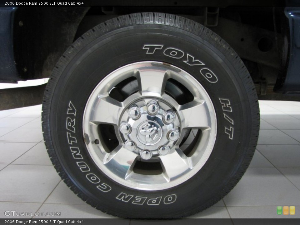 2006 Dodge Ram 2500 SLT Quad Cab 4x4 Wheel and Tire Photo #81630912