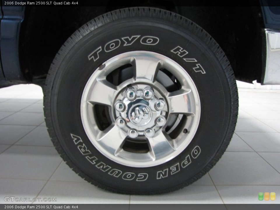 2006 Dodge Ram 2500 SLT Quad Cab 4x4 Wheel and Tire Photo #81630921