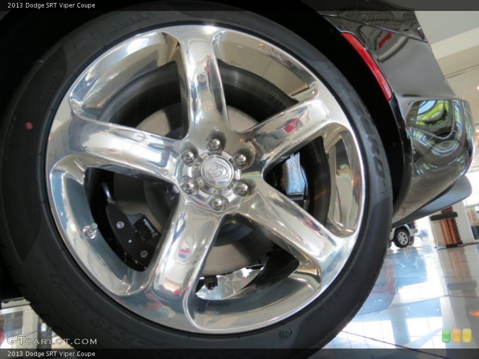 2013 Dodge SRT Viper Coupe Wheel and Tire Photo #81637393