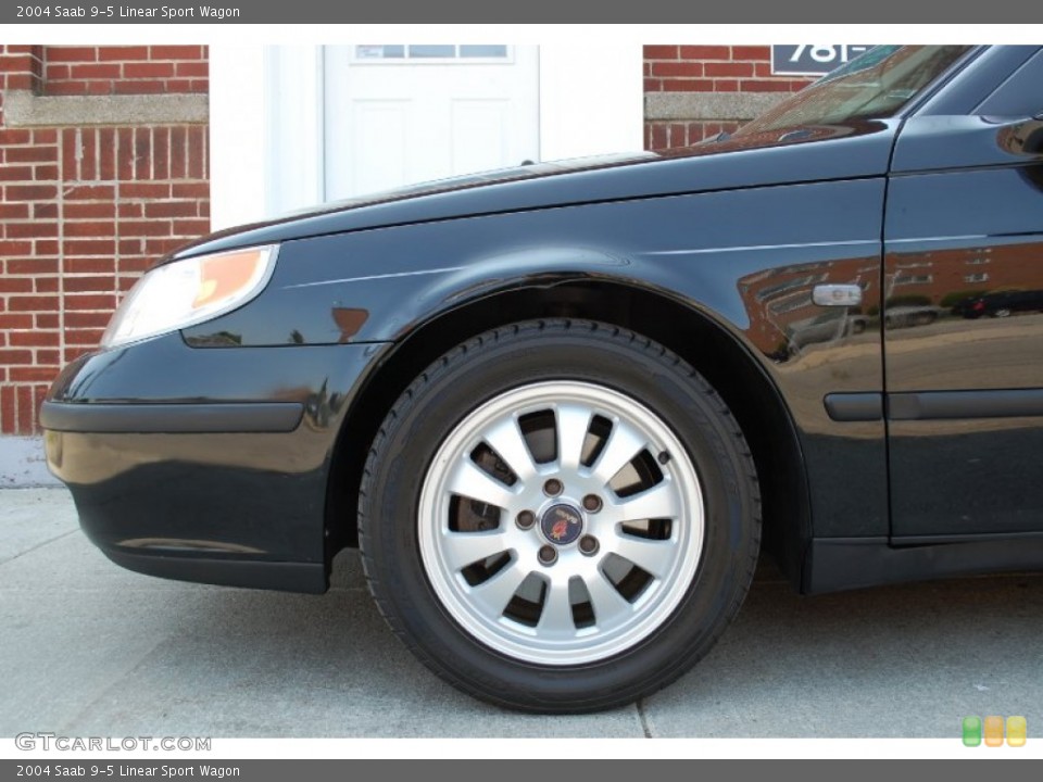 2004 Saab 9-5 Linear Sport Wagon Wheel and Tire Photo #81639840