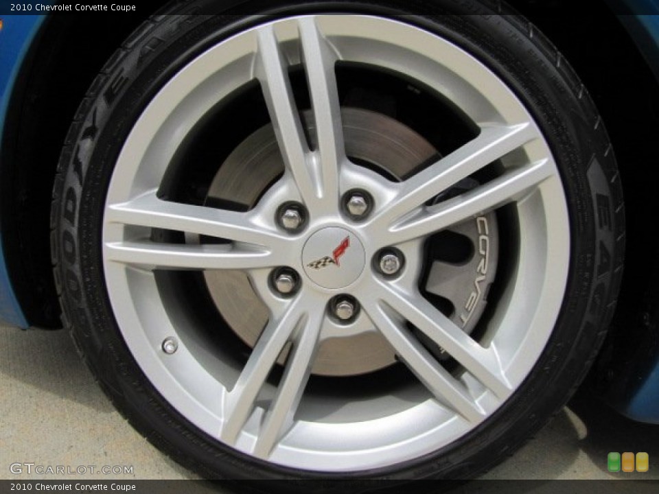2010 Chevrolet Corvette Coupe Wheel and Tire Photo #81666598