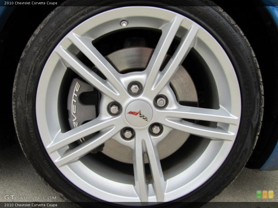 2010 Chevrolet Corvette Coupe Wheel and Tire Photo #81666633