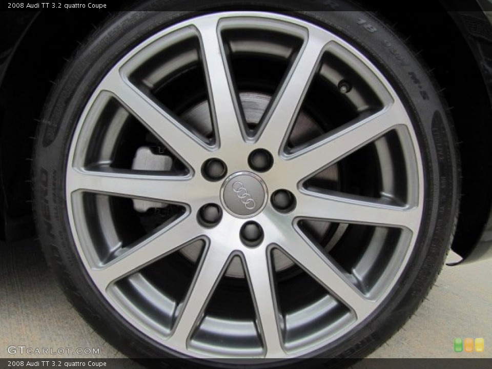2008 Audi TT 3.2 quattro Coupe Wheel and Tire Photo #81668950