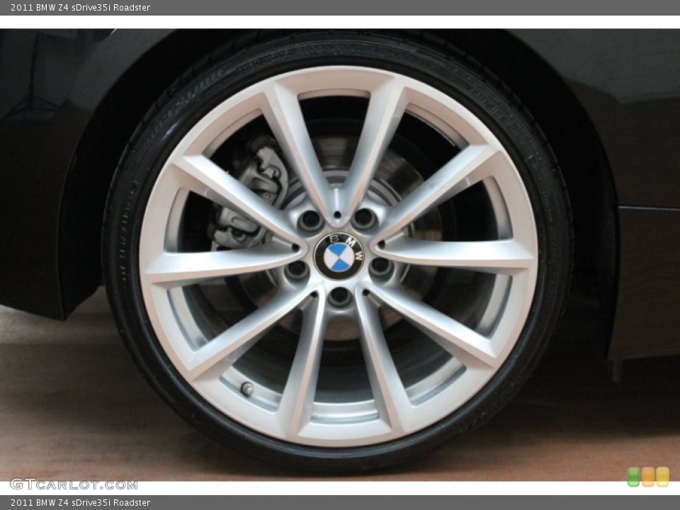 2011 BMW Z4 sDrive35i Roadster Wheel and Tire Photo #81674020