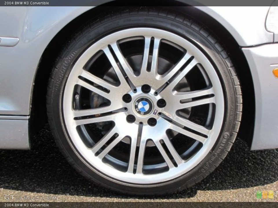 2004 BMW M3 Convertible Wheel and Tire Photo #81676885