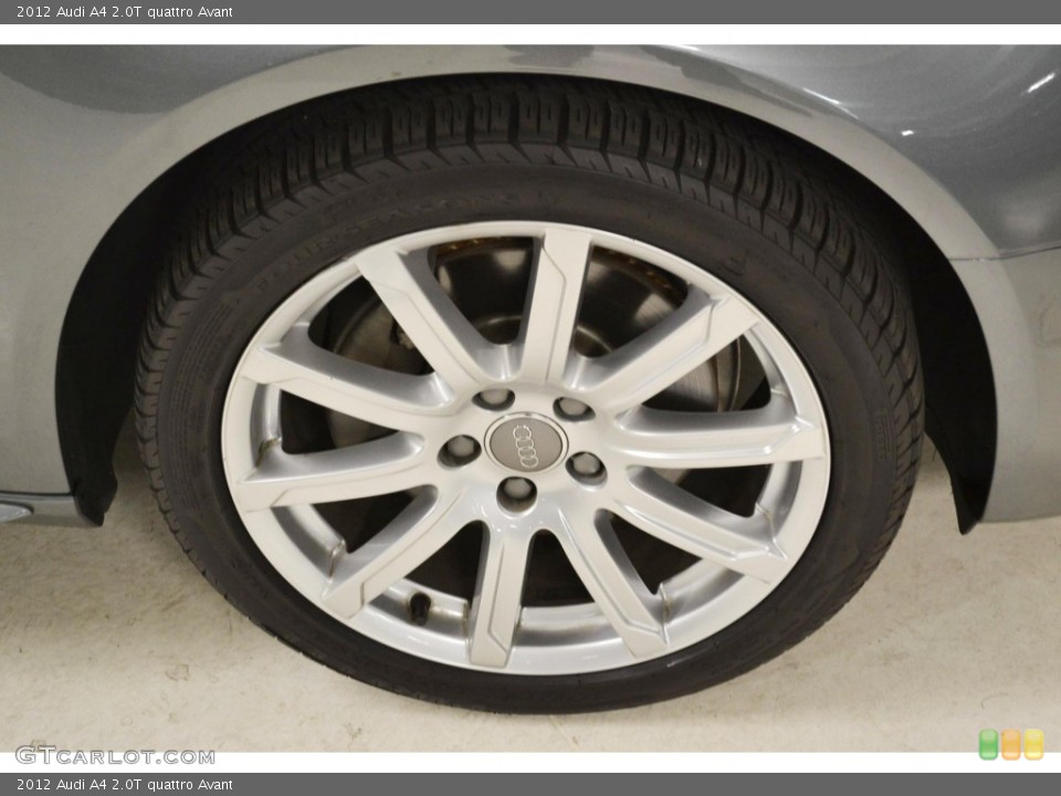 2012 Audi A4 2.0T quattro Avant Wheel and Tire Photo #81677332