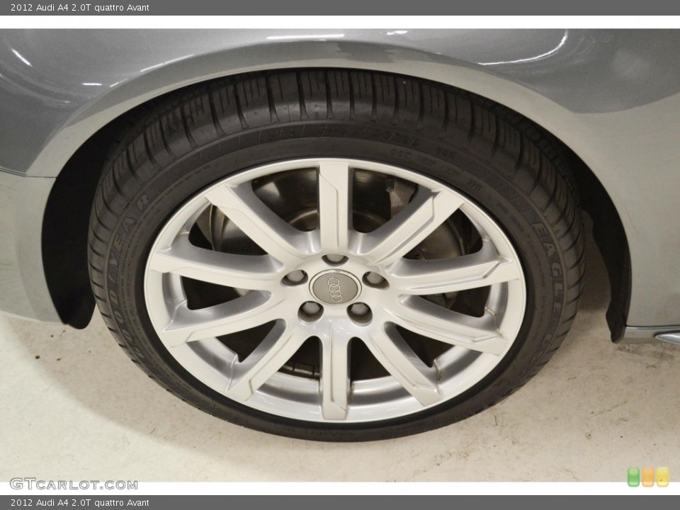 2012 Audi A4 2.0T quattro Avant Wheel and Tire Photo #81677434