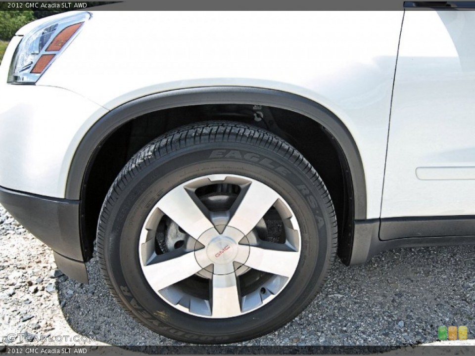 2012 GMC Acadia SLT AWD Wheel and Tire Photo #81680178