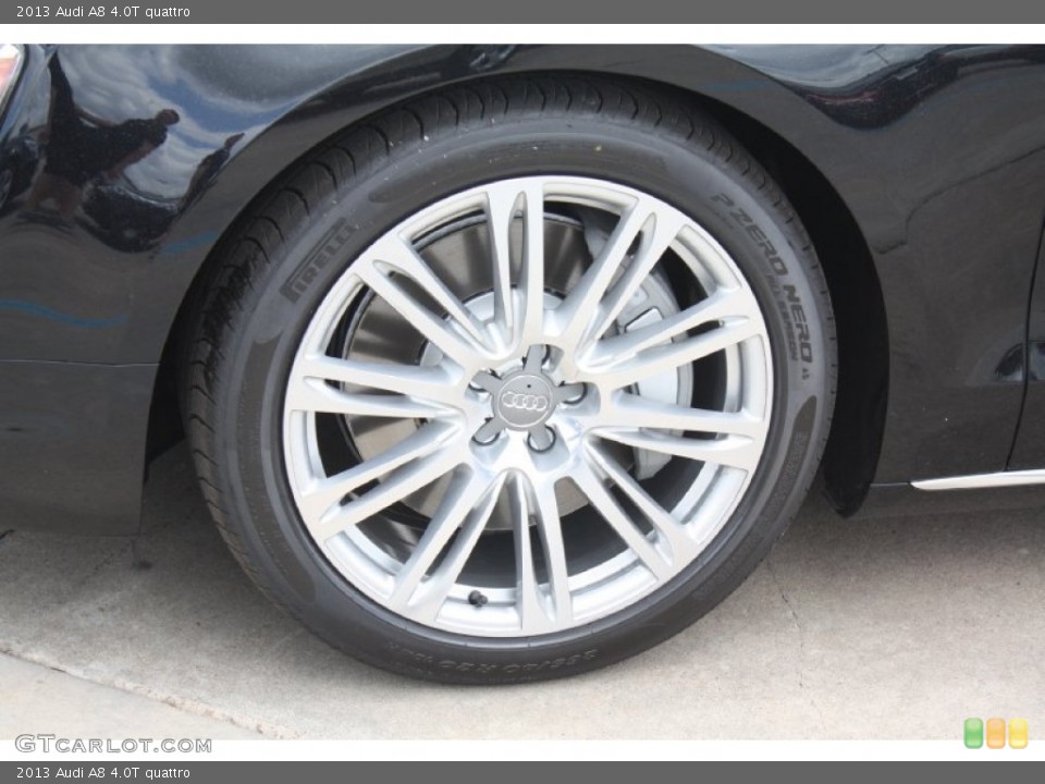 2013 Audi A8 4.0T quattro Wheel and Tire Photo #81686486