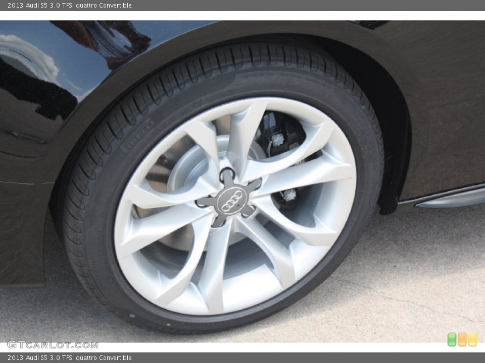 2013 Audi S5 3.0 TFSI quattro Convertible Wheel and Tire Photo #81688433