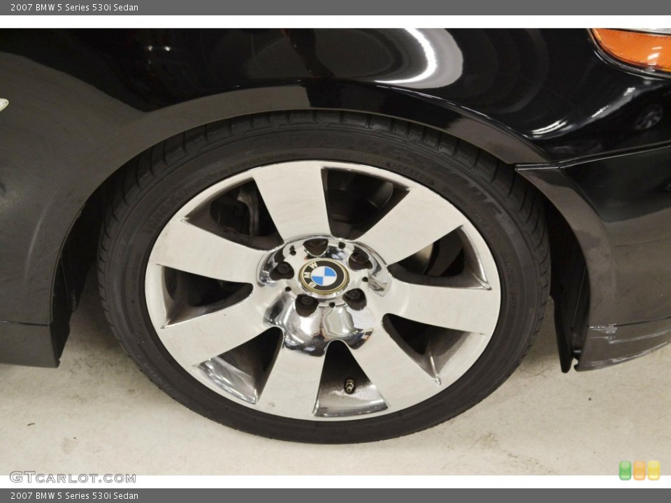 2007 BMW 5 Series 530i Sedan Wheel and Tire Photo #81699399