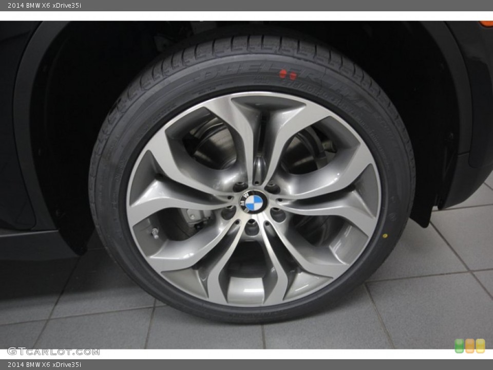 2014 BMW X6 xDrive35i Wheel and Tire Photo #81703069