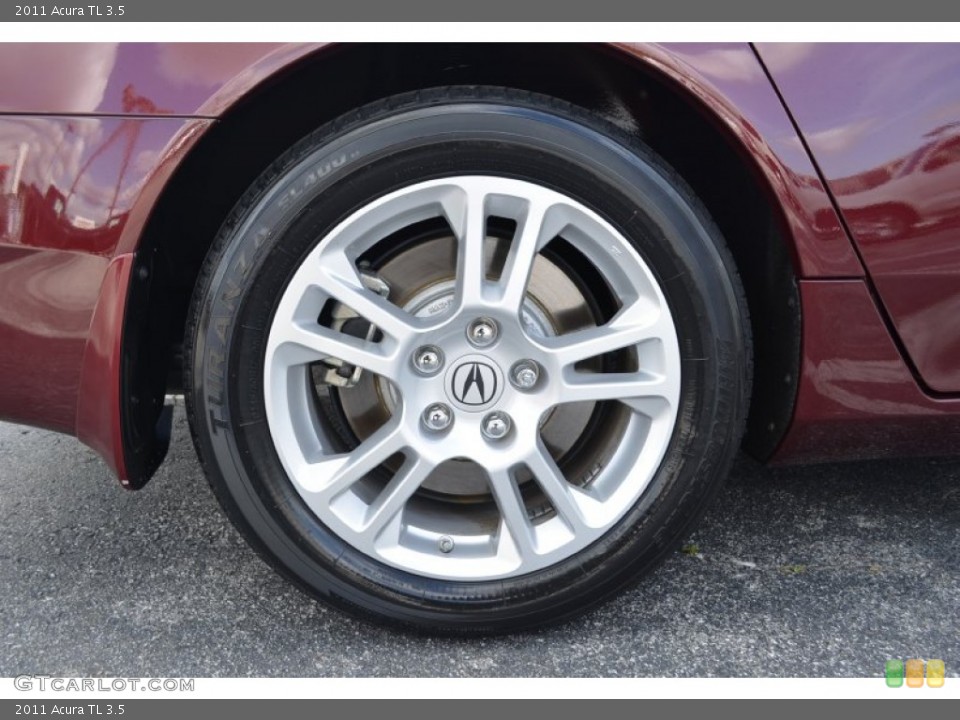 2011 Acura TL 3.5 Wheel and Tire Photo #81704883